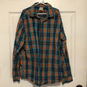 Boys long sleeve button down